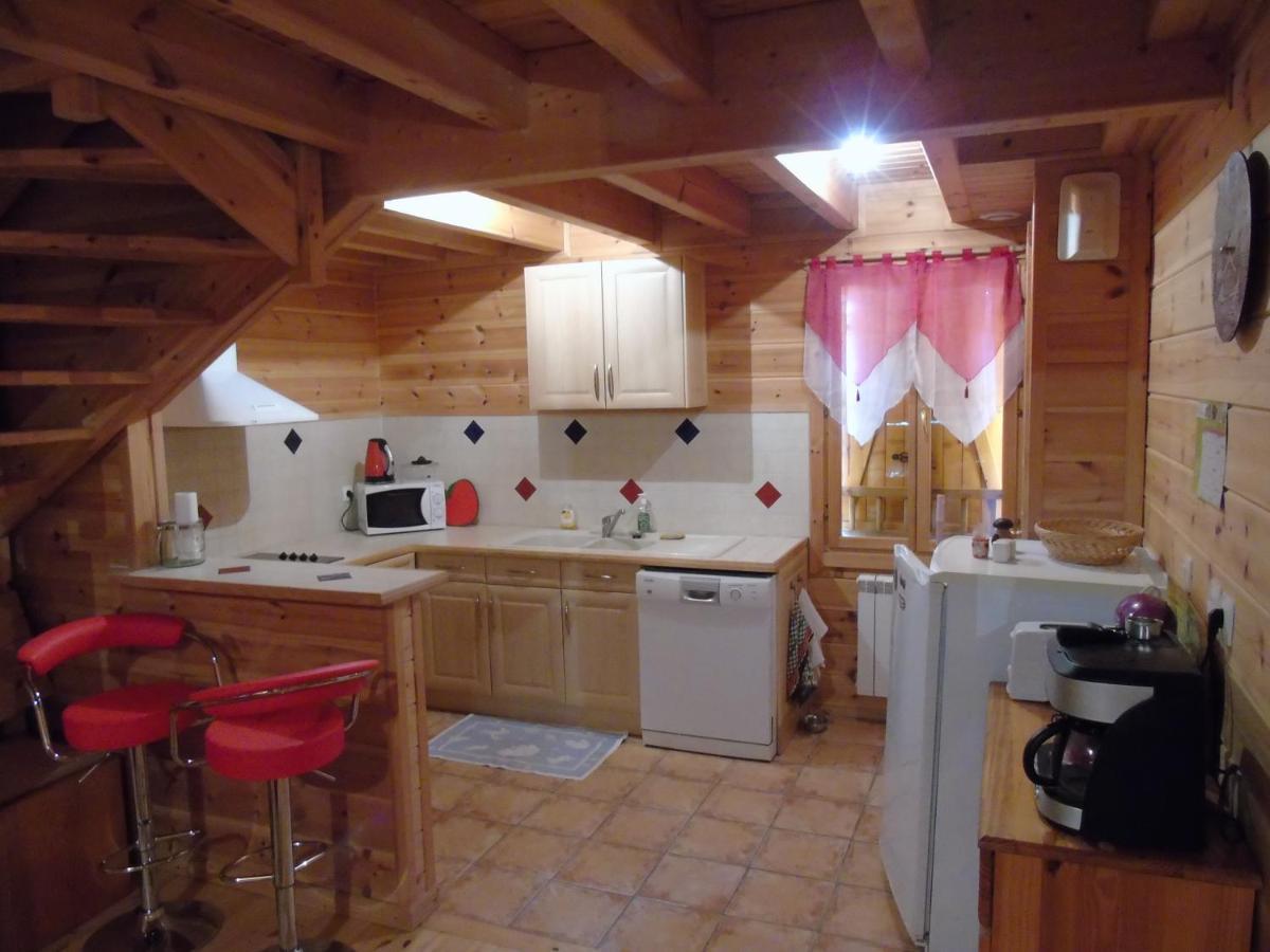 Chalet Bois Au Milieu Des Pyrenees LʼHospitalet-près-lʼAndorre エクステリア 写真